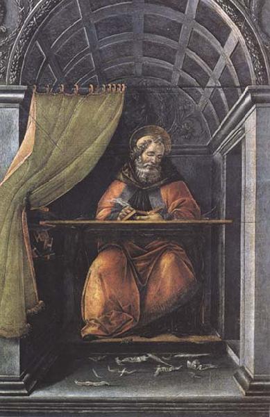 St Augustine in his Study, Sandro Botticelli